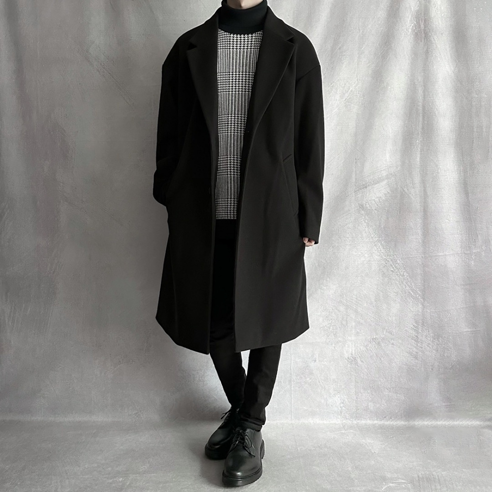 GU ジーユー ニットチェスターコート-