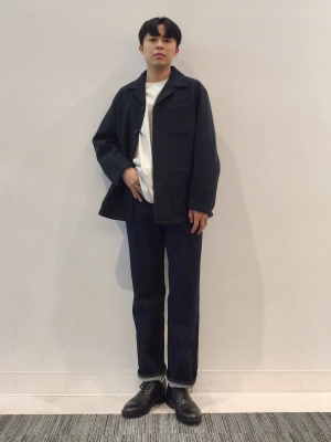 GU公式 | ニットメルトンカバーオールジャケットSW