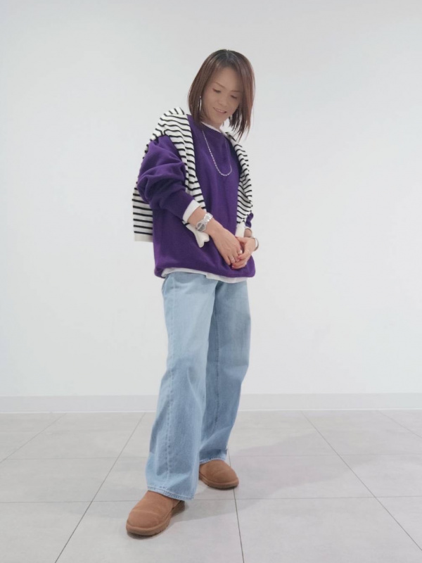 ローライズバギージーンズRS(丈標準73.0～77.0cm)（レディース