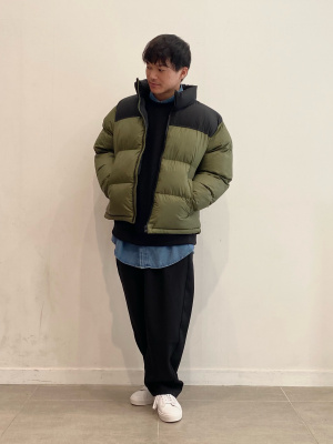 るーし GU公式 | ダブルフェイスビッグプルオーバー(長袖)