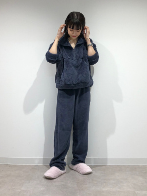 専用出品♡ GU公式 | マシュマロフィールラウンジセット(ベア)(長袖&ロング