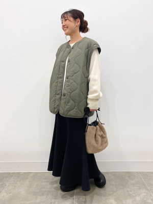 【GHERARDINI】リバーシブル フェイクファー バッグ 未使用タグ付き セール】 【チェーン取り外し可能】フェイクファーバッグ （ショルダー