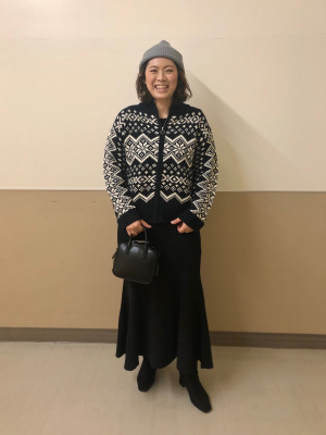 ruruページ GU公式 | ノルディックニットブルゾン(長袖)YT+E