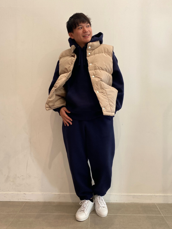 グランシェフ ヘビーウェイトスウェットワイドイージーパンツ(丈標準67.0～71.0cm