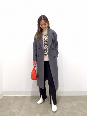 GU公式 | ノルディックニットブルゾン(長袖)YT+E