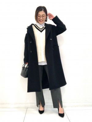 GU公式 | パフィータッチチルデンオーバーサイズセーター(長袖)