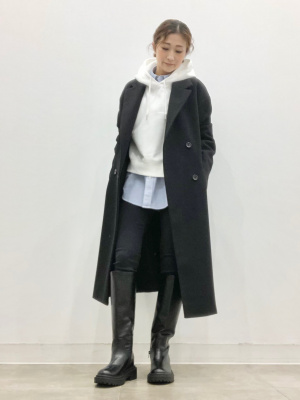 イプ　訳あり　コーティング済 GU公式 | オックスフォードリラックスフィットシャツ(長袖)SW