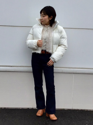 まささん専用 GU公式 | フェザーヤーンクロップドカーディガン(長袖)