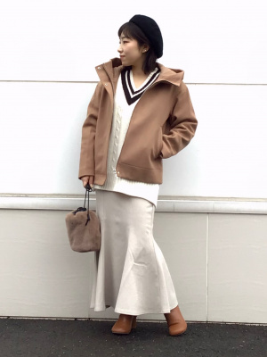 [ 25%OFF ] カット無し切手シート　アンゴラ　cbj_s149_er GU公式 | パフィータッチチルデンオーバーサイズセーター(長袖)