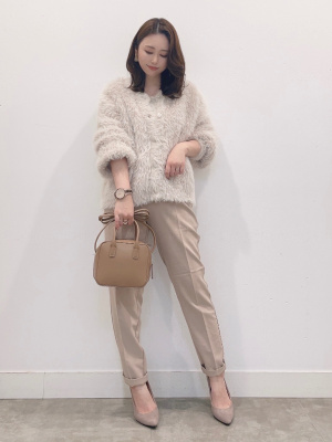 GU公式 | フェザーヤーンクロップドカーディガン(長袖)