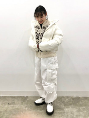 GU公式 | ノルディックニットブルゾン(長袖)YT+E