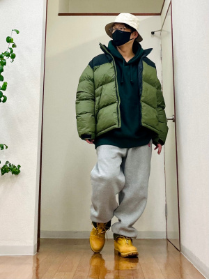GU公式 | ヘビーウェイトスウェットワイドパンツ Harvard
