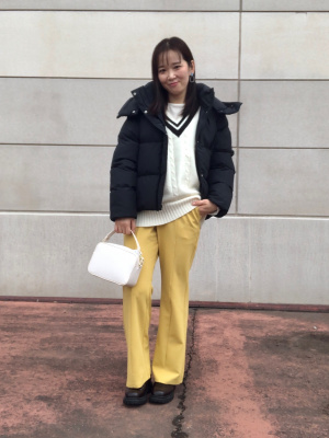 GU公式 | パフィータッチチルデンオーバーサイズセーター(長袖)