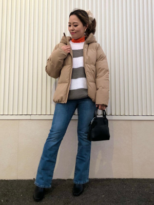 Dolce.パデッドブルゾン maison de dolce パデットブルゾン maison de dolce パデット