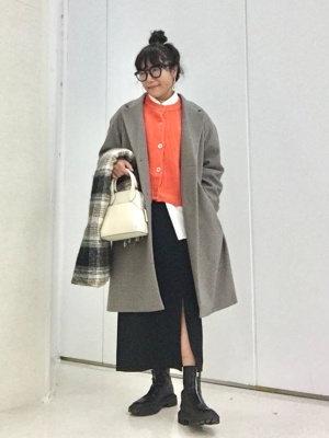GU公式 | GIRLSウォッシャブル畦クルーネックカーディガン(長袖)