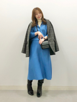 miniministore グレンチェック ジャケット レディース秋