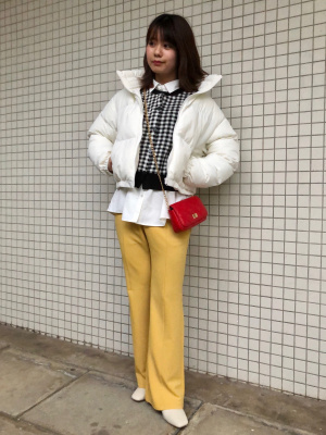 ぴろしき専用のみ GU公式 | ヒートパデッドクロップドブルゾン