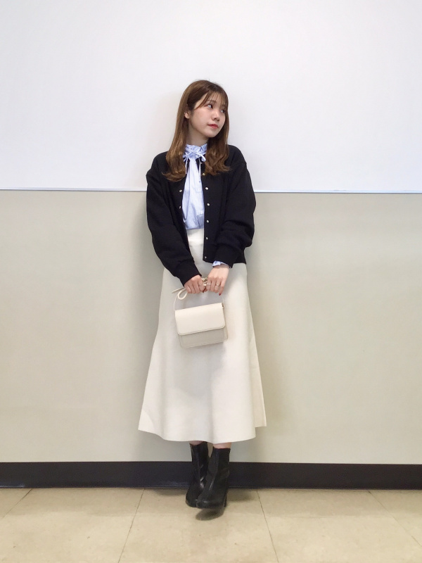デニムボリュームスリーブジャケット(長袖)(セットアップ可能