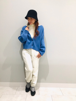 デプス　レイド　スーパーセット GU公式 | 2WAYクロップドカーディガン(長袖)(セットアップ可能)