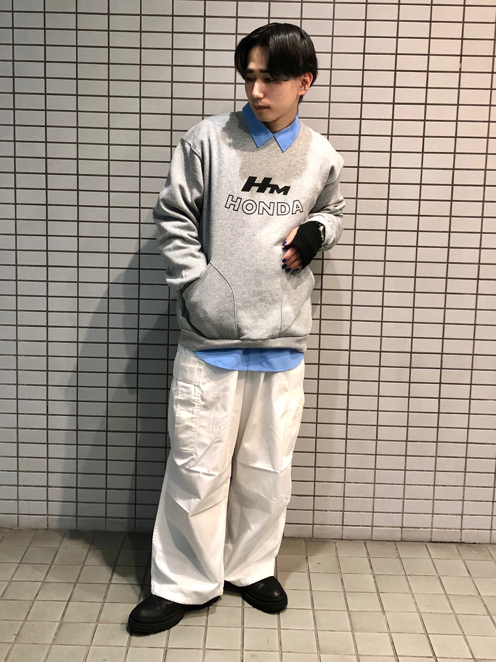 競売 GU ジーユー トップス トレーナー スウェット オレンジ XLサイズ ジーユー メンズパンツ XLサイズ