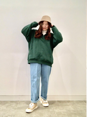 GU公式 | ソフトコットンタートルネックT(長袖)