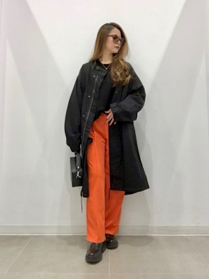GU公式 | オーバーサイズモッズコート+E