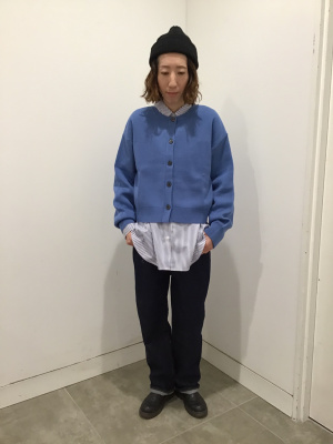 GU公式 | 2WAYクロップドカーディガン(長袖)(セットアップ可能)