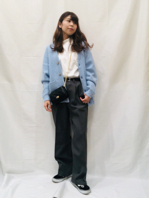 noさん　専用 GU公式 | ローゲージ畦カーディガン(長袖)