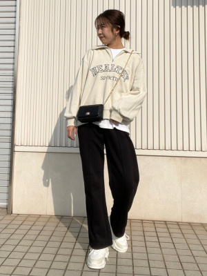 qualite(カリテ)　◆　スウェット　プルオーバー　パンツ　セットアップ qualite(カリテ) ◇ スウェット プルオーバー パンツ セットアップ