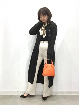 GU公式 | リブボタンスリーブセーター(長袖)Z+E