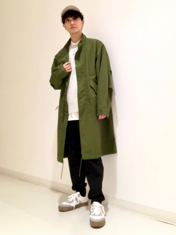 styling/ スタイリング　オーバーモッズコート　Ｆサイズ 公式スタイリング | ジーユー