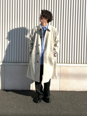 GU公式 | ソフトコットンモックネックT(長袖)