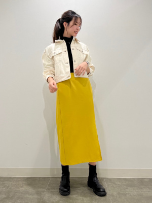 新品⭐︎ プリーツカフス長袖タートルリブニット GU公式 | ソフトリブタートルネックT(長袖)(ややスリム)