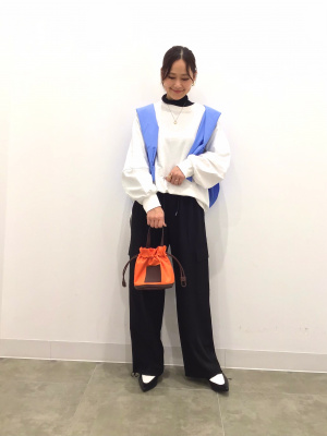 新品⭐︎ プリーツカフス長袖タートルリブニット GU公式 | ソフトリブタートルネックT(長袖)(ややスリム)