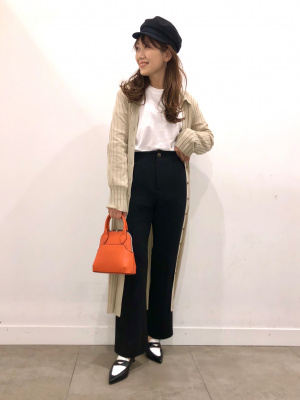 GU公式 | フロントボタンニットワンピース(長袖)