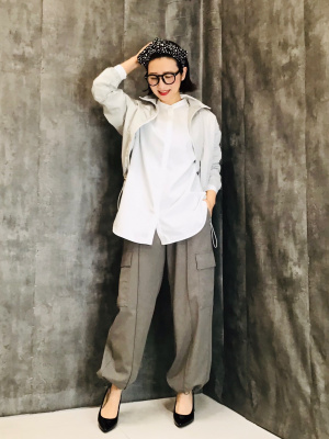 大皿2 GU公式 | スタンドカラーナイロンジャケットGA+X(セットアップ可能)