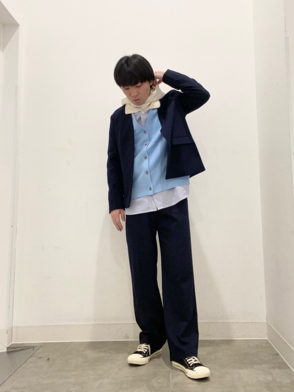 kuma　3点まとめ ウォッシャブルノーカラージャケットZ+E(セットアップ可能