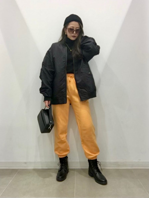 GOSTAR DE FUGA MA-1 ドロップショルダー オーバーサイズ gu ZARA