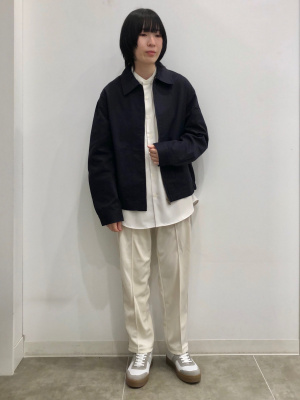 GU公式 | ジップアップブルゾン