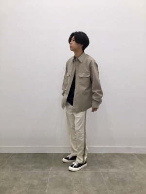 GU公式 | CPOシャツ(長袖)SW+E