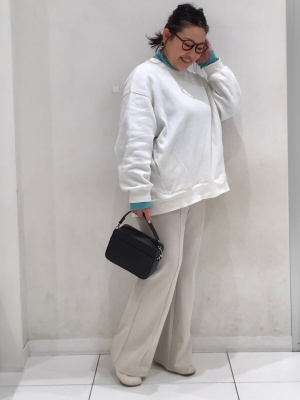 GU公式 | オーバーサイズスウェットプルオーバー(長袖)