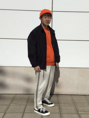 GU公式 | ストレートトラックパンツ