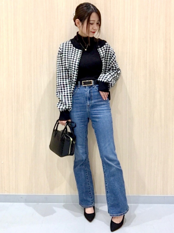 2WAYオーバーサイズキルティングブルゾン、シアーハイネックT 2WAYオーバーサイズキルティングブルゾン、シアーハイネックT