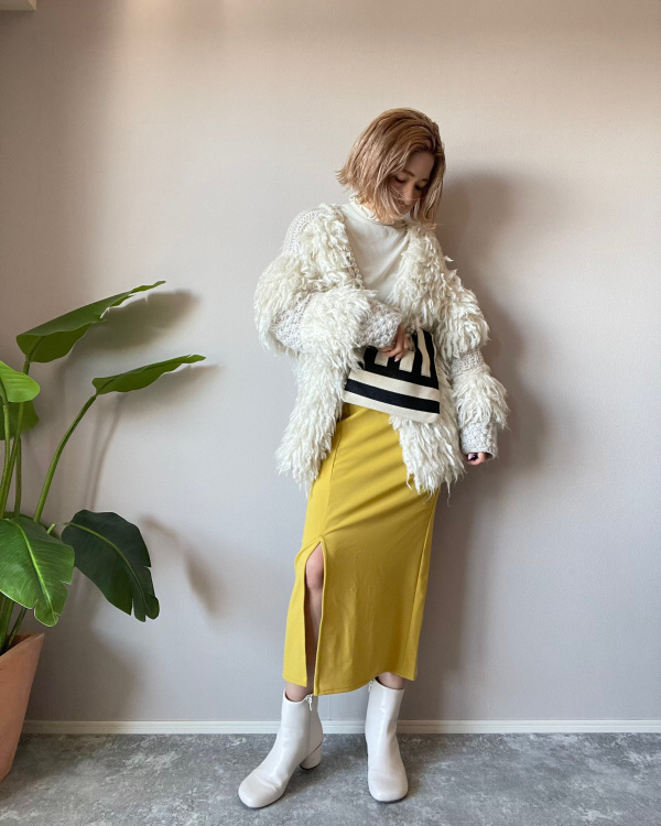 スリットスカート」のレディースのコーディネート一覧 | ジーユー 