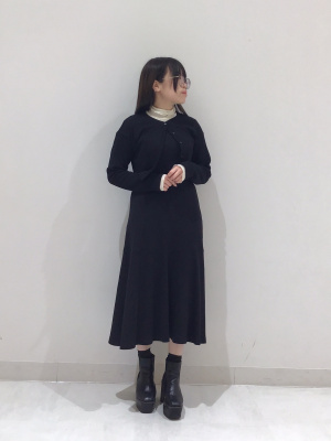 冬さん専用 GU公式 | カーディガンセットワンピース(長袖)