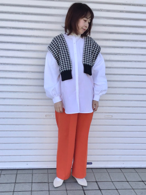 まちおページ GU公式 | 2WAYクロップドカーディガン(長袖)(チェック