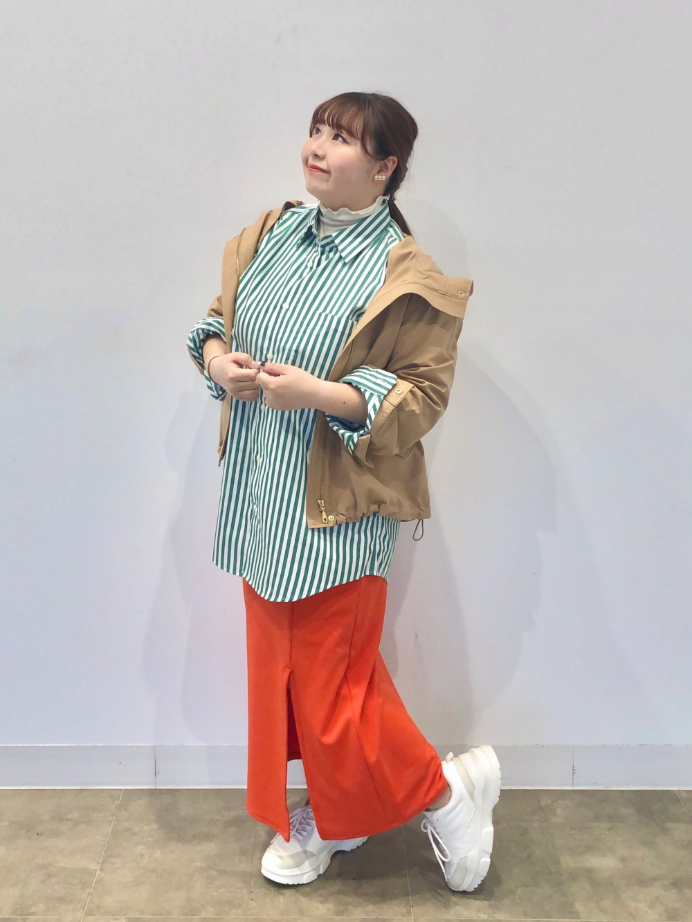 スーパーセール タイムセール 時間 今西優子さんYouTube紹介アイテム】リブタートルニットプルオーバー トップス