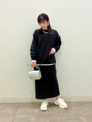 専用♡ GU公式 | スウェットモックネックプルオーバー(長袖)RS+E