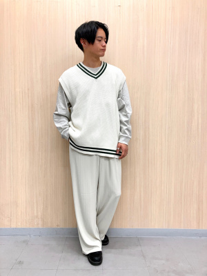 おタカさん GU公式 | ウォッシャブルチルデンニットベスト