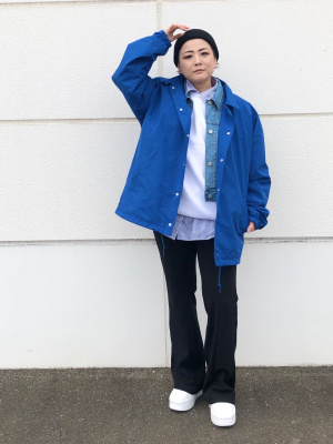 GU公式 | ダブルフェイスビッグプルオーバー(長袖)